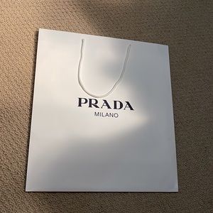 Prada shopping bag